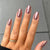 12 Sizes-24 Pcs Press On Nails W1463