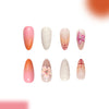 12 Sizes-24 Pcs Press On Nails C1428