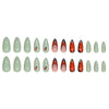 12 Sizes-24 Pcs Press On Nails W1759