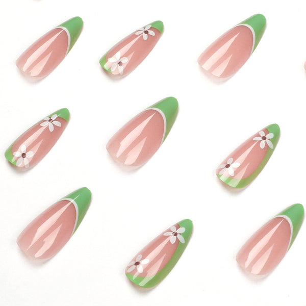 12 Sizes-24 Pcs Press On Nails JP1480