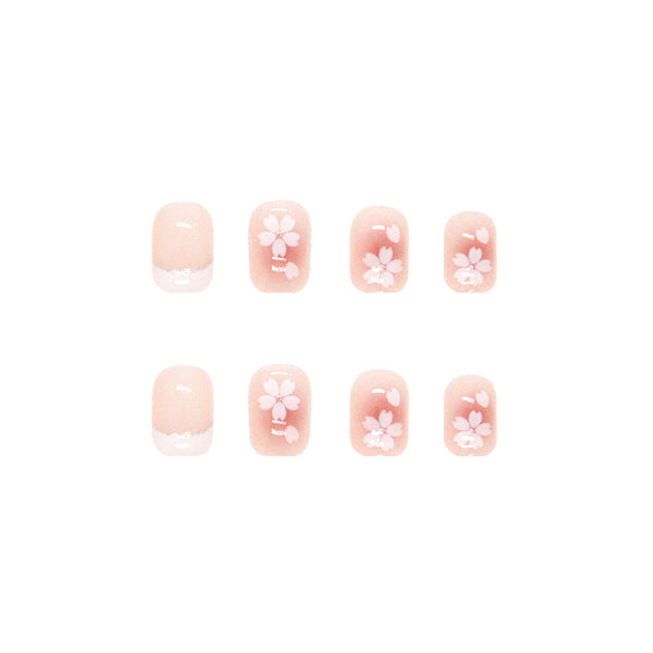 12 Sizes-24 Pcs Press On Nails R532