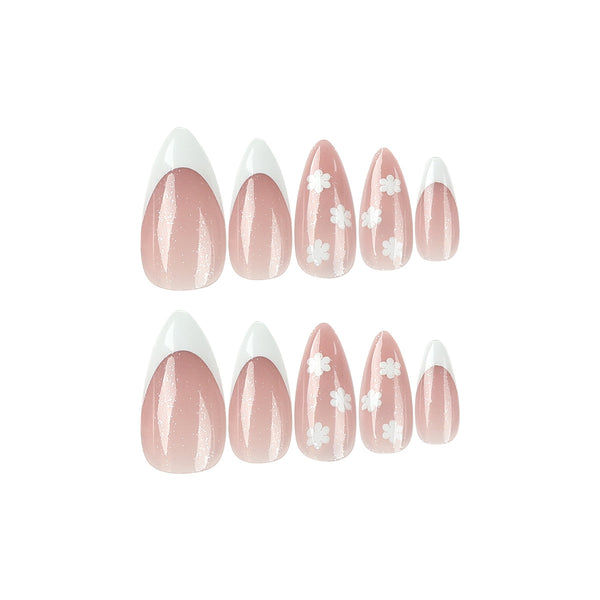 12 Sizes-24 Pcs Press On Nails JP2554