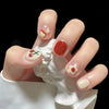 12 Sizes-24 Pcs Press On Nails R358