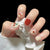 12 Sizes-24 Pcs Press On Nails R358