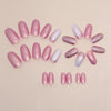 12 Sizes-24 Pcs Press On Nails W1424