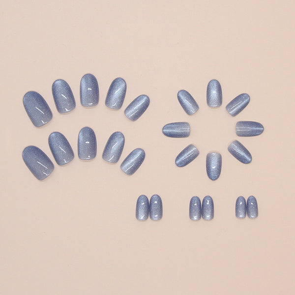 12 Sizes-24 Pcs Press On Nails W1644