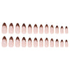 12 Sizes-24 Pcs Press On Nails W1757