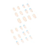 12 Sizes-24 Pcs Press On Nails JP1348
