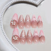 12 Sizes-24 Pcs Press On Nails Z947