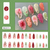 12 Sizes-24 Pcs Press On Nails W2015