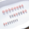 12 Sizes-24 Pcs Press On Nails JL0683