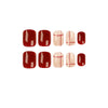 12 Sizes-24 Pcs Press On Nails JP1532