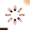 12 Sizes-24 Pcs Press On Nails C1177