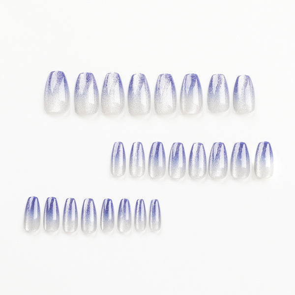 12 Sizes-24 Pcs Press On Nails JP2887