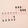 12 Sizes-24 Pcs Press On Nails W1784