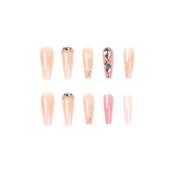 12 Sizes-24 Pcs Press On Nails JP1707
