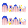 12 Sizes-24 Pcs Press On Nails JP3965