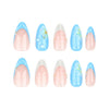 12 Sizes-24 Pcs Press On Nails JP3440