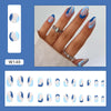 12 Sizes-24 Pcs Press On Nails W148
