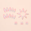12 Sizes-24 Pcs Press On Nails W1787