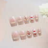 12 Sizes-24 Pcs Press On Nails MY007