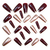 12 Sizes-24 Pcs Press On Nails Y1486