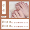 12 Sizes-24 Pcs Press On Nails F198