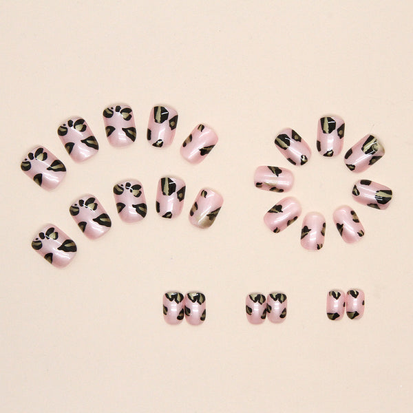 12 Sizes-24 Pcs Press On Nails W384