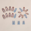 12 Sizes-24 Pcs Press On Nails Z766