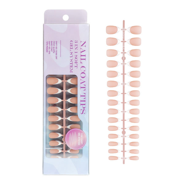 12 Sizes-24 Pcs Press On Nails YMS015