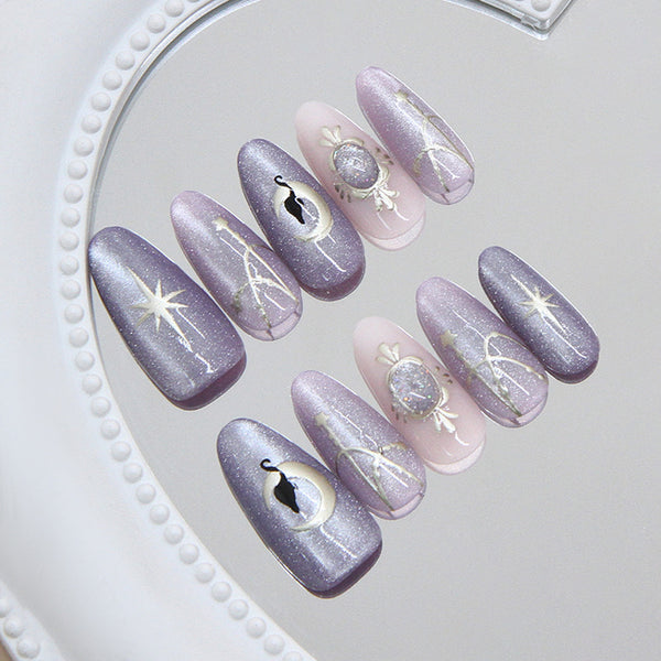 30 Pcs Press On Nails W2098