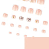 12 Sizes-24 Pcs Press On Nails JP4257