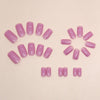 12 Sizes-24 Pcs Press On Nails CF021
