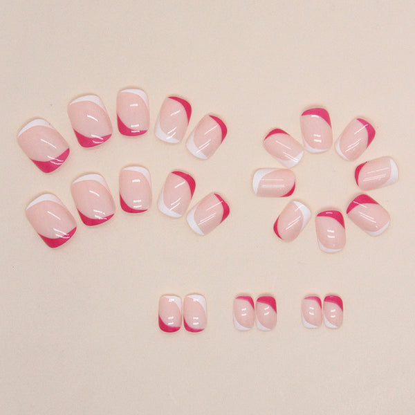 12 Sizes-24 Pcs Press On Nails W1144
