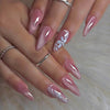 12 Sizes-24 Pcs Press On Nails JP3986