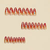 12 Sizes-24 Pcs Press On Nails Y1939