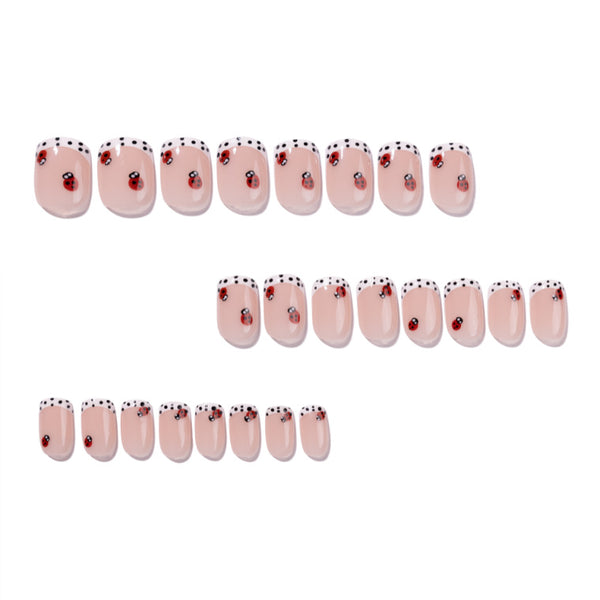 12 Sizes-24 Pcs Press On Nails JP4400