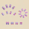 12 Sizes-24 Pcs Press On Nails Y631