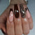12 Sizes-24 Pcs Press On Nails W1133