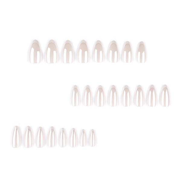 12 Sizes-24 Pcs Press On Nails JP4188