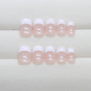 12 Sizes-24 Pcs Press On Nails R914