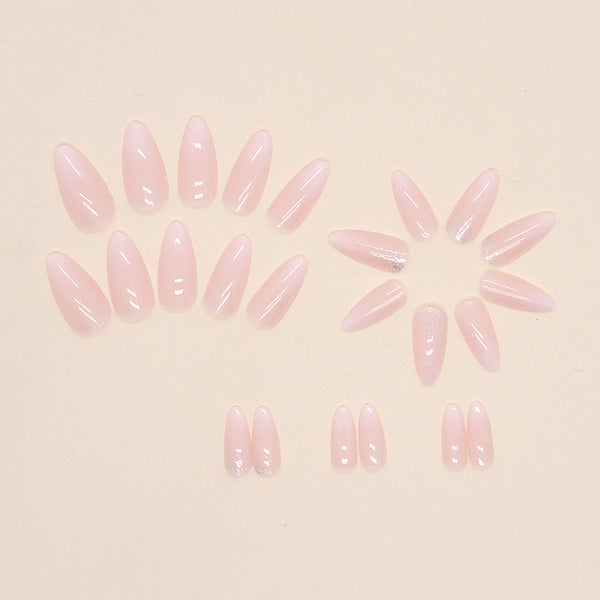 12 Sizes-24 Pcs Press On Nails W480