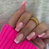 12 Size 24 Pics Press on Nails JP2541