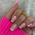 12 Size 24 Pics Press on Nails JP2541