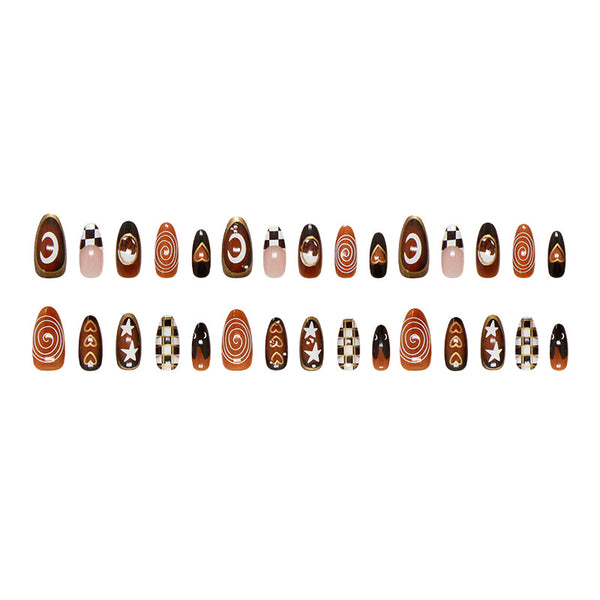30 Pcs Press On Nails Z1226