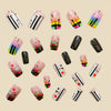 12 Sizes-24 Pcs Press On Nails Y559