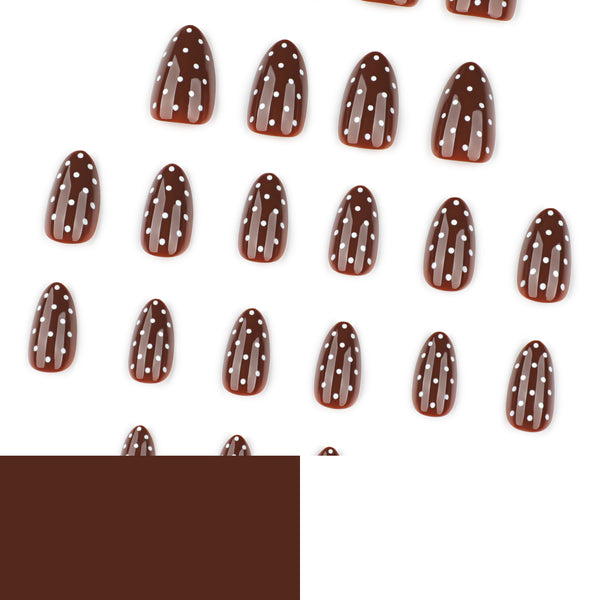 12 Sizes-24 Pcs Press On Nails JP4194
