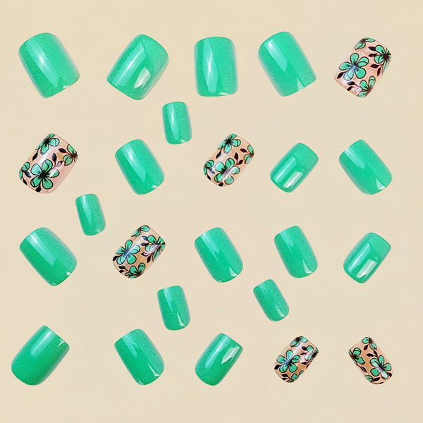 12 Sizes-24 Pcs Press On Nails Y746