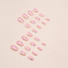 12 Sizes-24 Pcs Press On Nails W531