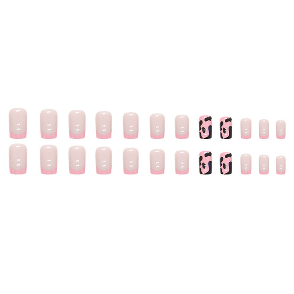 12 Sizes-24 Pcs Press On Nails W582
